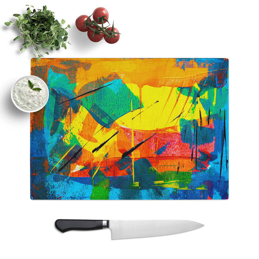 Tempered Glass Art Painting Vol.3 Chopping Board