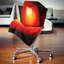 Housse et insert de coussin carré  Abstract Glowing Misty-30642900-30642896