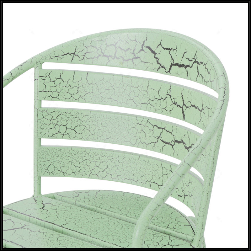 Charming Outdoor Bistro Set, Green