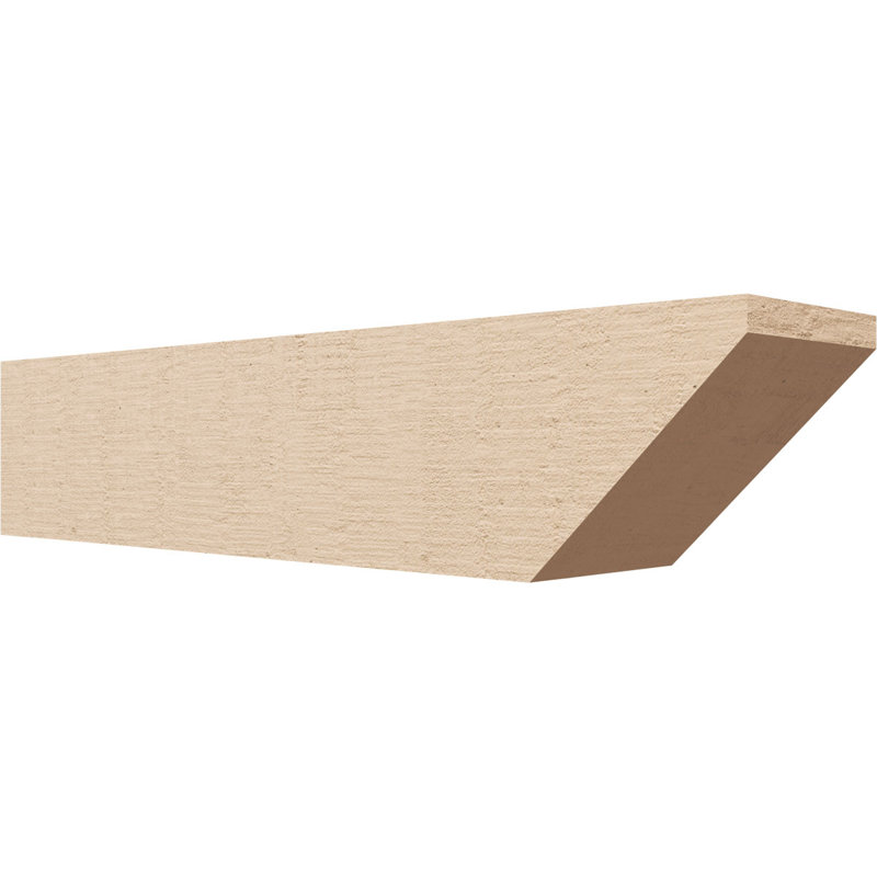 Queue de chevron Concord Woodgrain TimberThane, brun clair apprêté, H 9 po x l 31 po x P 9 po