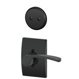 Inactive Interior Merano Lever Century Rosette Dummy Entry Set (Exterior Portion Sold Separately)