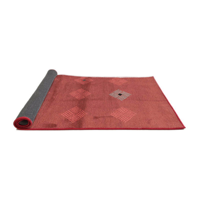 Tapis abstrait moderne 3444, Carré 5 pi