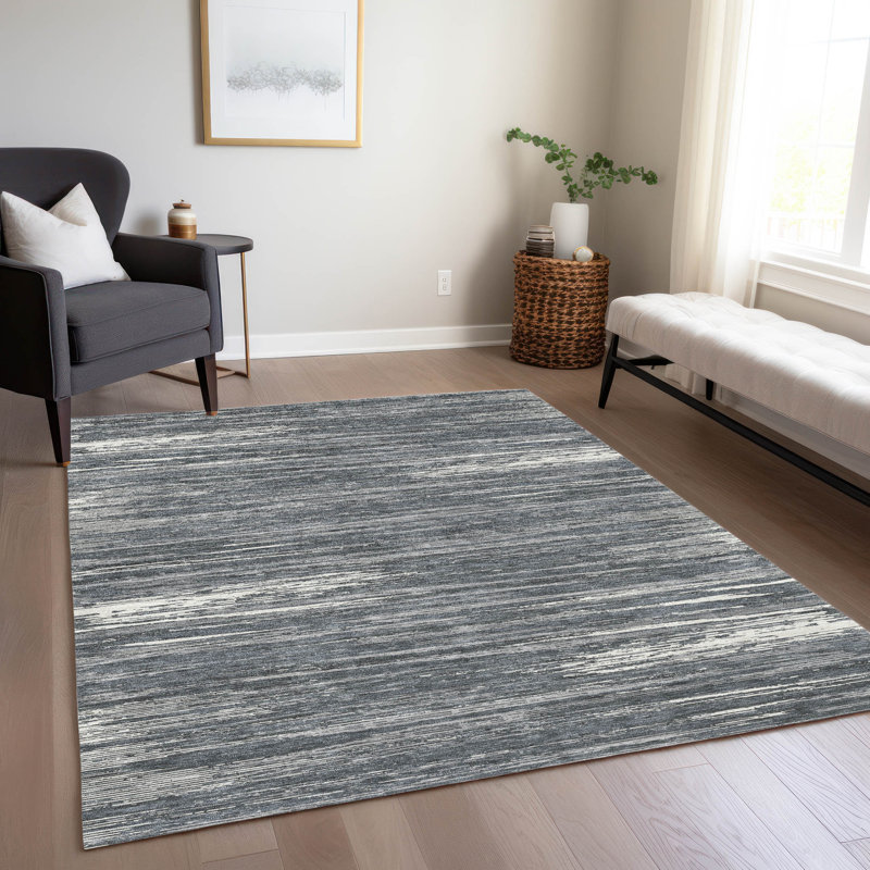 Maliana Abstract Indoor / Outdoor Rug, Rectangle 9' x 12'