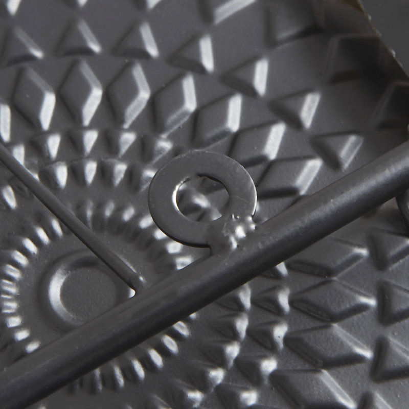 Multi Geometric Metal Plate Hanging Decor - Create A Stunning Visual Disc Enhance Your Interior