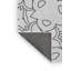 Tapis blanc/noir à motifs-162698931