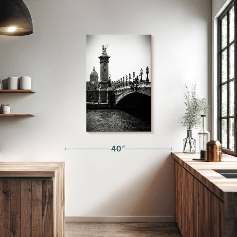 Lilie Alexandre III Bridge I, 36" H x 24" W