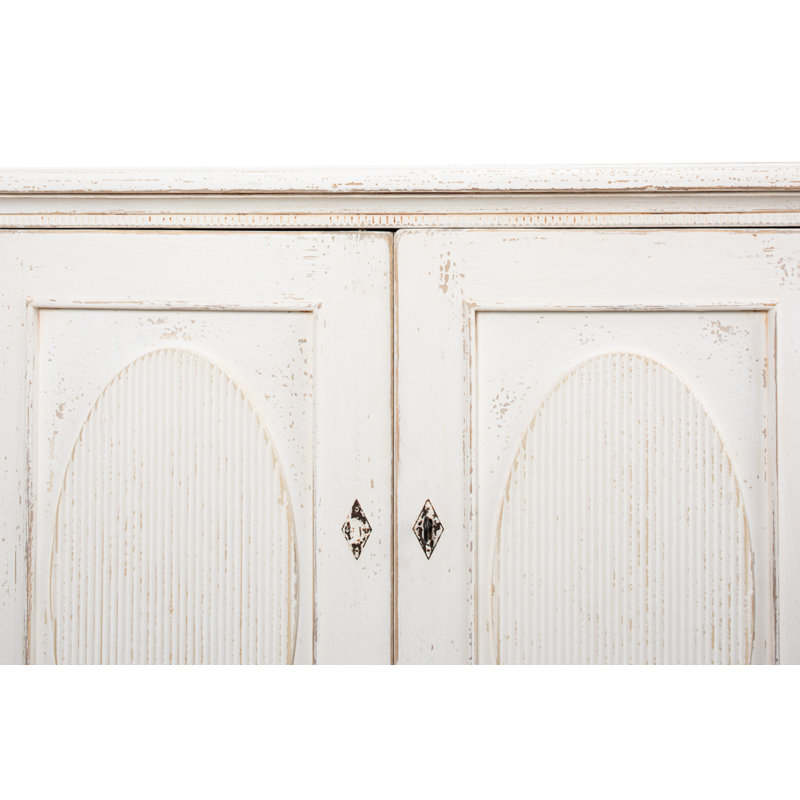 Ribbon 78'' W Solid Wood Sideboard