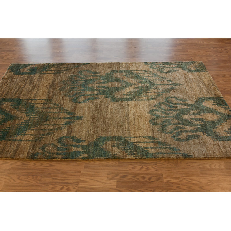 Torrance Hemp Ikat Indoor Rug, Rectangle 5' x 8'