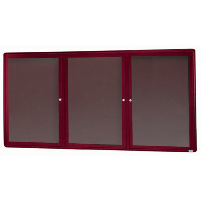 AARCO No Fabric Metal Bulletin Board