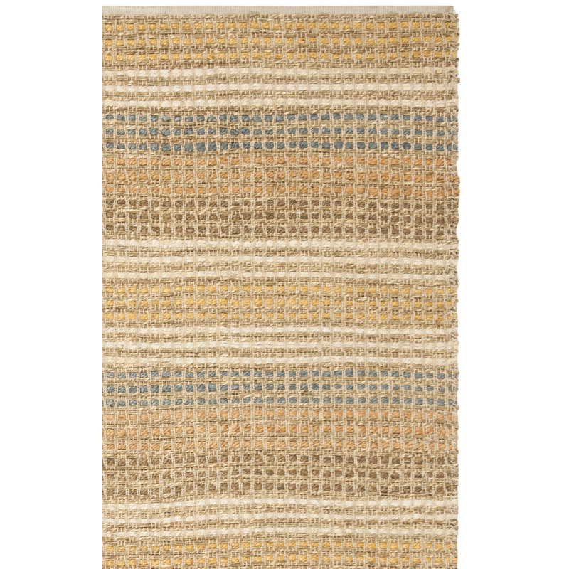 Tapis beige/brun/gris noué la à la main feliciana, Rectangle 4 pi x 6 pi