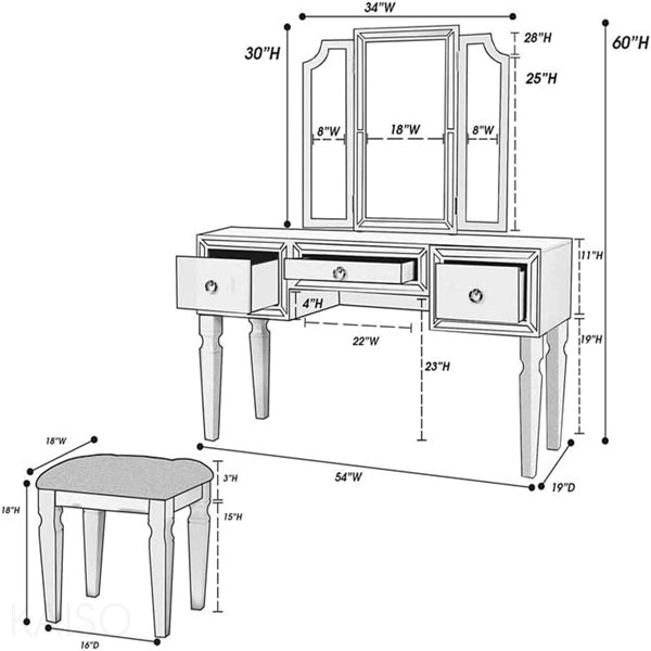 Dimensions du produit