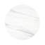Table de bout en marbre et blanc brillant d'ingénierie pour une table basse chic et contemporaine