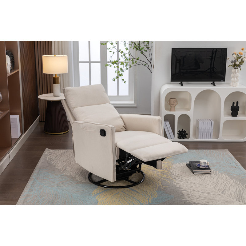 Chaise berçante Omparkash, Beige