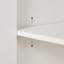 Base de meuble-lavabo simple 48 po Milan en blanc chaud-115860332