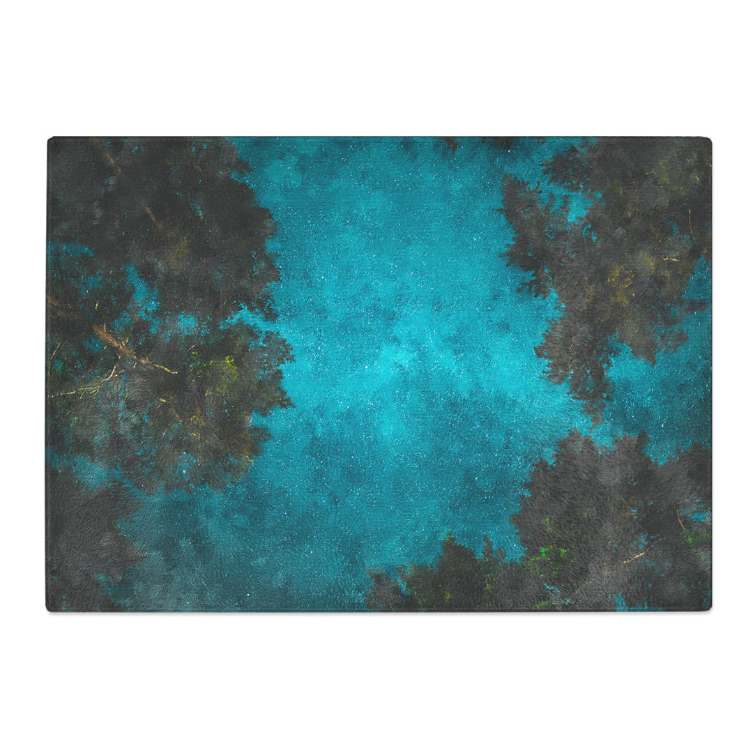 Tempered Glass Forest Stars in Germany Chopping Board