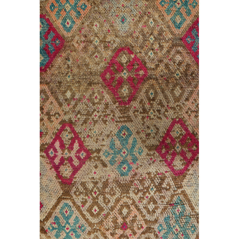 Vintage Turkish Village Rugs One-of-a-Kind Runner 2'8" X 13'3" Area Rug