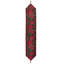 Chemin de table poinsettia saisonnier
