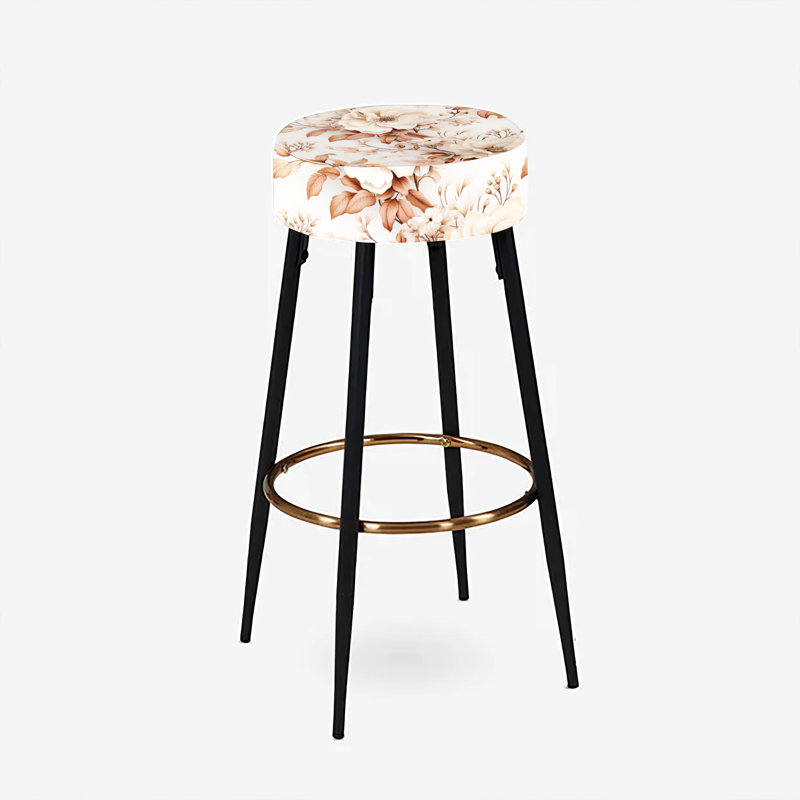 Ensemble de 2 tabourets de bar Vintage Florals V - Plants