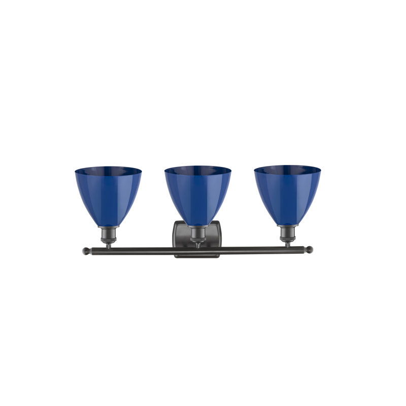 Schiavone 3 - Light Vanity Light, Bleu / bronze huilé