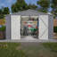 Outdoor 6 ft. W x 4 ft. D Metal Storage Shed-94331312