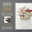 Provence Bouquet I, reproduction encadrée - bois massif