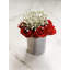 Porte-ustensiles en marbre de qualité supérieure, porte-stylos, refroidisseur à vin, vase à fleurs