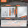 Versatile Concession Window for Food Trucks and Trailers, Enhancing Service Experience