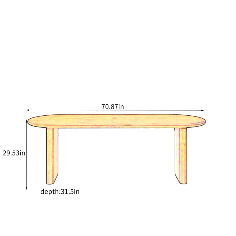 Tessler, 29.53"H x 70.87"L x 31.5"W