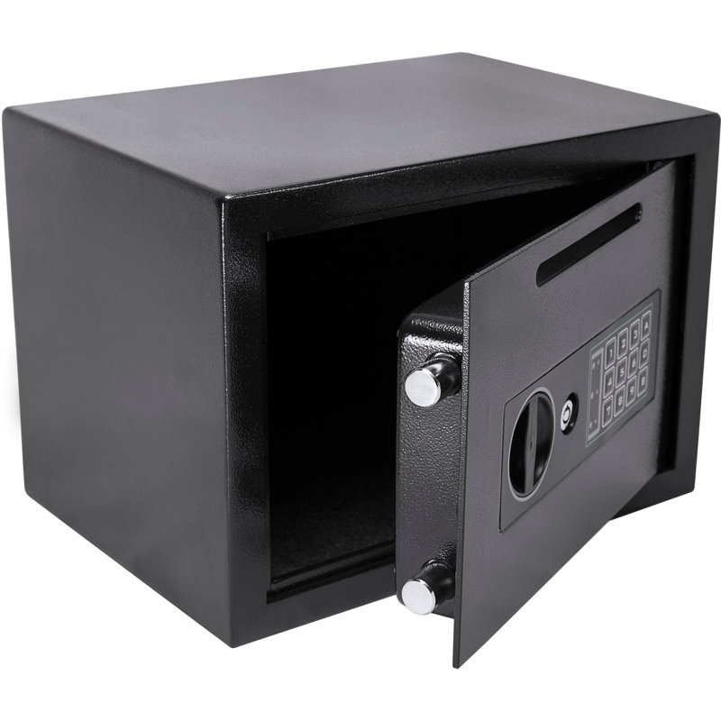 Compact Keypad Depository Safe For Space-Saving Solutions