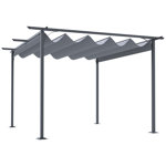 Godwin Metal Pergola with Canopy