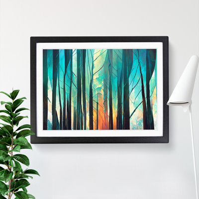 Forest Abstract Vol.3 - Single Picture Frame Print