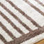 Dark Brown Modern Washable Rug, Geometric Anti-Slip Rug For Living Room, Dining Room, Bedroom, Kitchen-1942867331