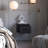 Wenge Wall-Mounted Floating Nightstand