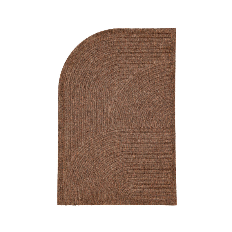 Aristidh Indoor Doormat, Brown
