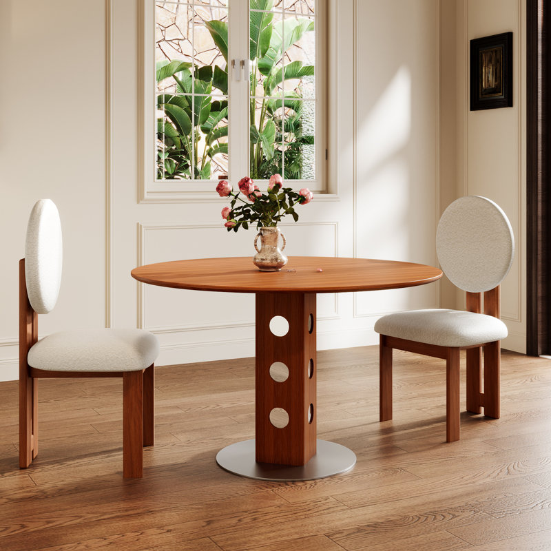 Table de salle à manger Farmhouse, H 29,84 po x L 39,37 po x l 39,37 po, Noir