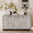 Accent Cabinet Farmhouse Style 4 Door Wooden Cabinet Sideboard Buffet Server Cabinet Storage Cabinet, For Living Room, Entryway, Hallway, Office, Kitchen And Dining Room,-104848283