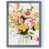 Toile avec cadre gris