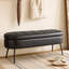 Banc de rangement de 43,7 po Mid-Century-129423037
