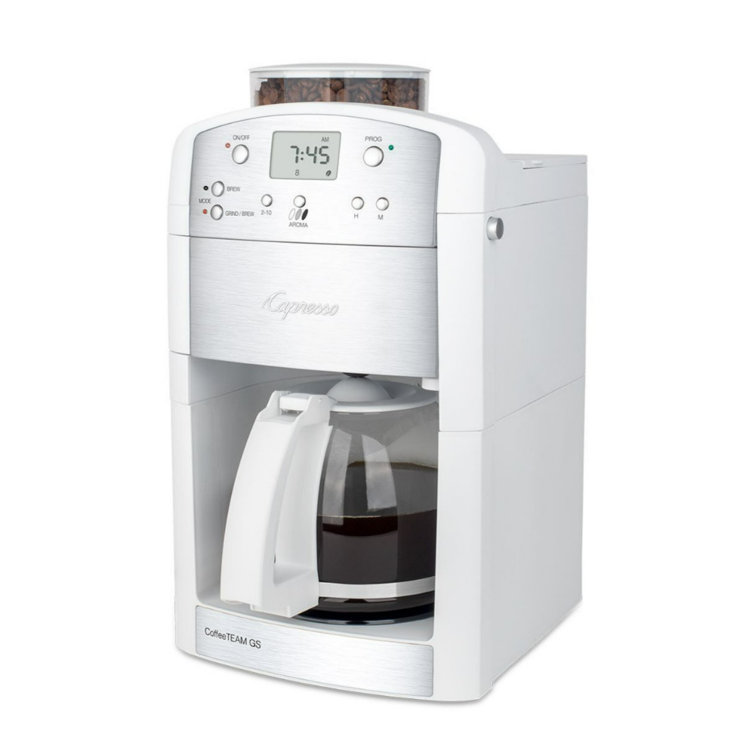  10-Cup Drip Coffee Maker, Grind and Brew Automatic Coffee  Machine with Built-In Burr Coffee Grinder, Programmable Timer Mode and Keep  Warm Plate, 1.5L Large Capacity Water Tank Coffee Serving Sets: Home