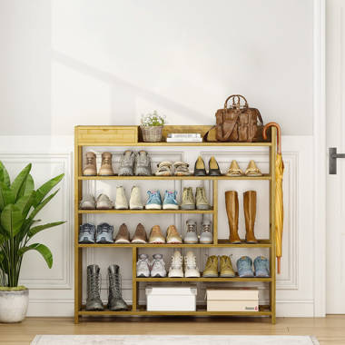 Ivy Bronx 16 Pair Shoe Rack