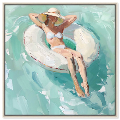 Relaxation in the Sea Canvas Classic Landscape Art by Art Remedy