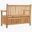 Solid Wood Outdoor Bench