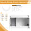 Base de meuble-lavabo simple 30 po Caelum
