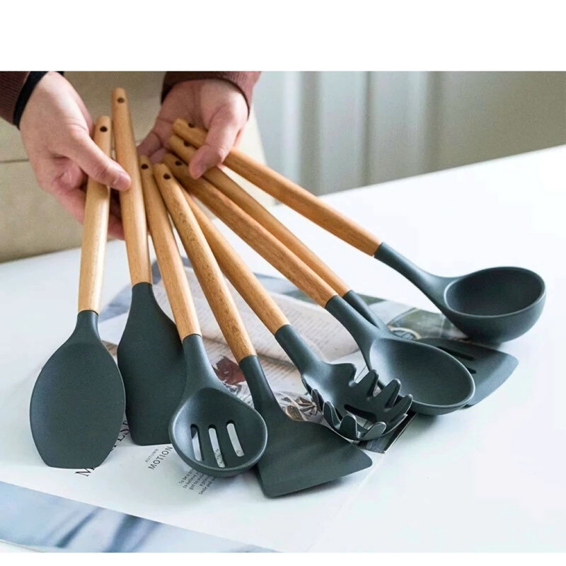 Artechworks 12 Utensil Set, Grey