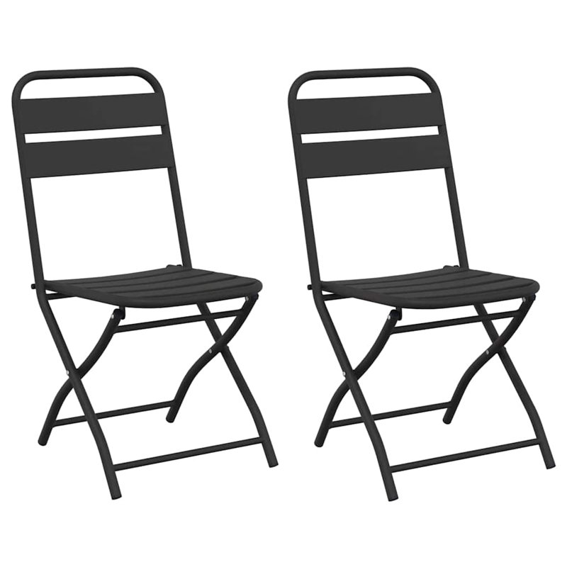 Patio Dining Side Chair, Anthracite