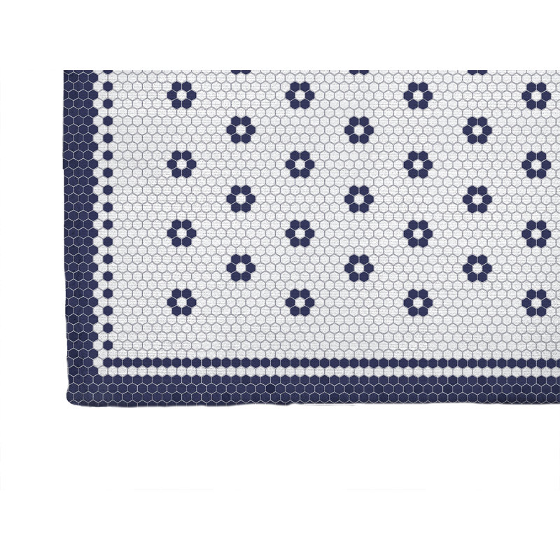 Tapis de bureau Penny, L 60 po x P 36 po, Marine