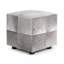 Landyn Square Ottoman Sparrow Gray