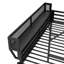 Grands lits mezzanines en métal avec rangement de style moderne noir