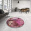 Motif géométrique rose Tapis décoratif-764642391