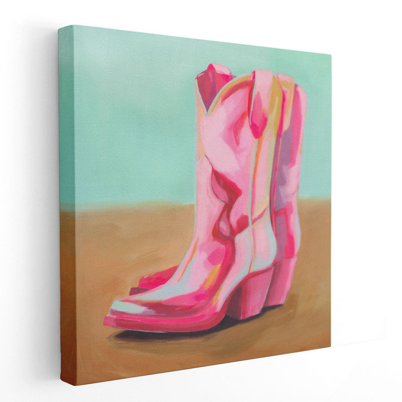 Cowboy Barbee II - reproduction d'art sur toile, H 20 po x l 20 po